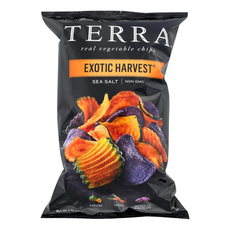 Terra Chips Exotic Vegetable (Pack of 12) - 6 Oz., Harvest Sea Salt Flavor - Cozy Farm 