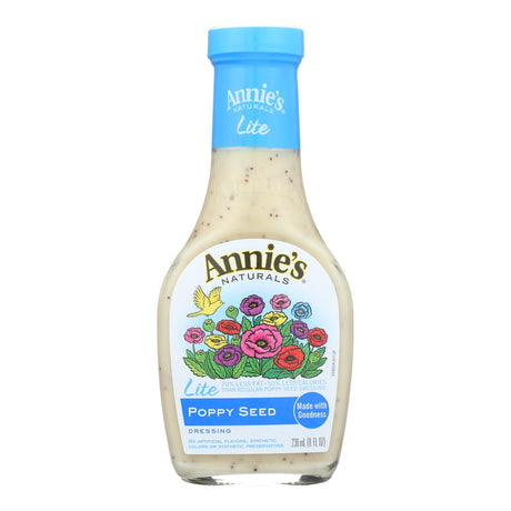 Annie's Naturals Poppy Seed Lite Dressing, 6 - 8 Fl Oz. Pouches - Cozy Farm 