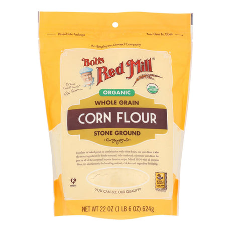 Bob's Red Mill Corn Flour, 4 Pack (88 Ounces), Gluten-Free Baking - Cozy Farm 