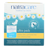 Natracare Natural Ultra Pads W/wings Super W/organic Cotton Cover  - 12 Pack - Pack of 2