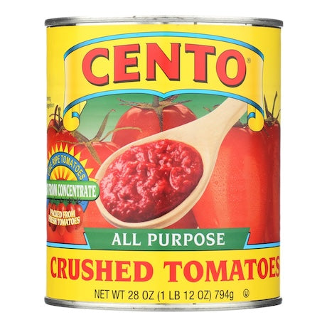 Cento Crushed Tomatoes, 28 oz, 12-Pack - Cozy Farm 
