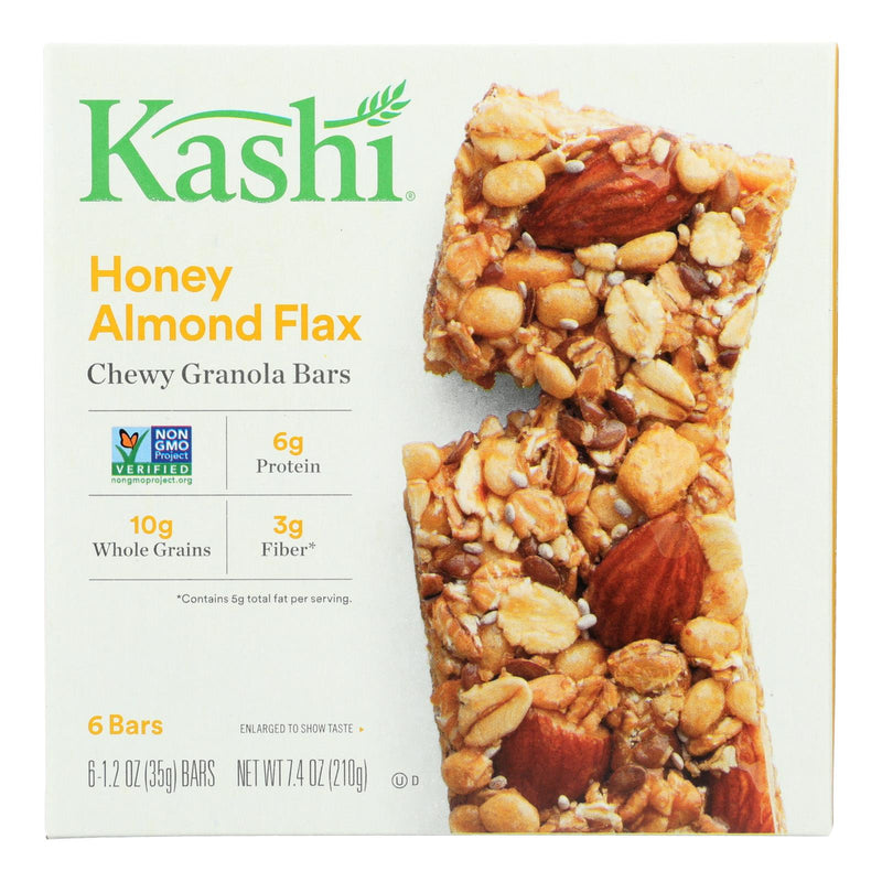 Kashi Honey Almond Flax Granola Bars  - Case Of 8 - 6/1.2 Oz - Cozy Farm 