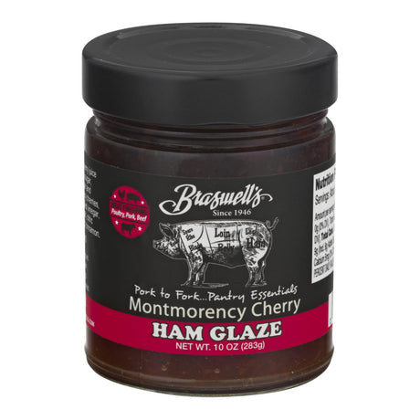 Braswell's Ham Glaze Montmorecy Cherry - Case of 6 - 10 oz - Cozy Farm 