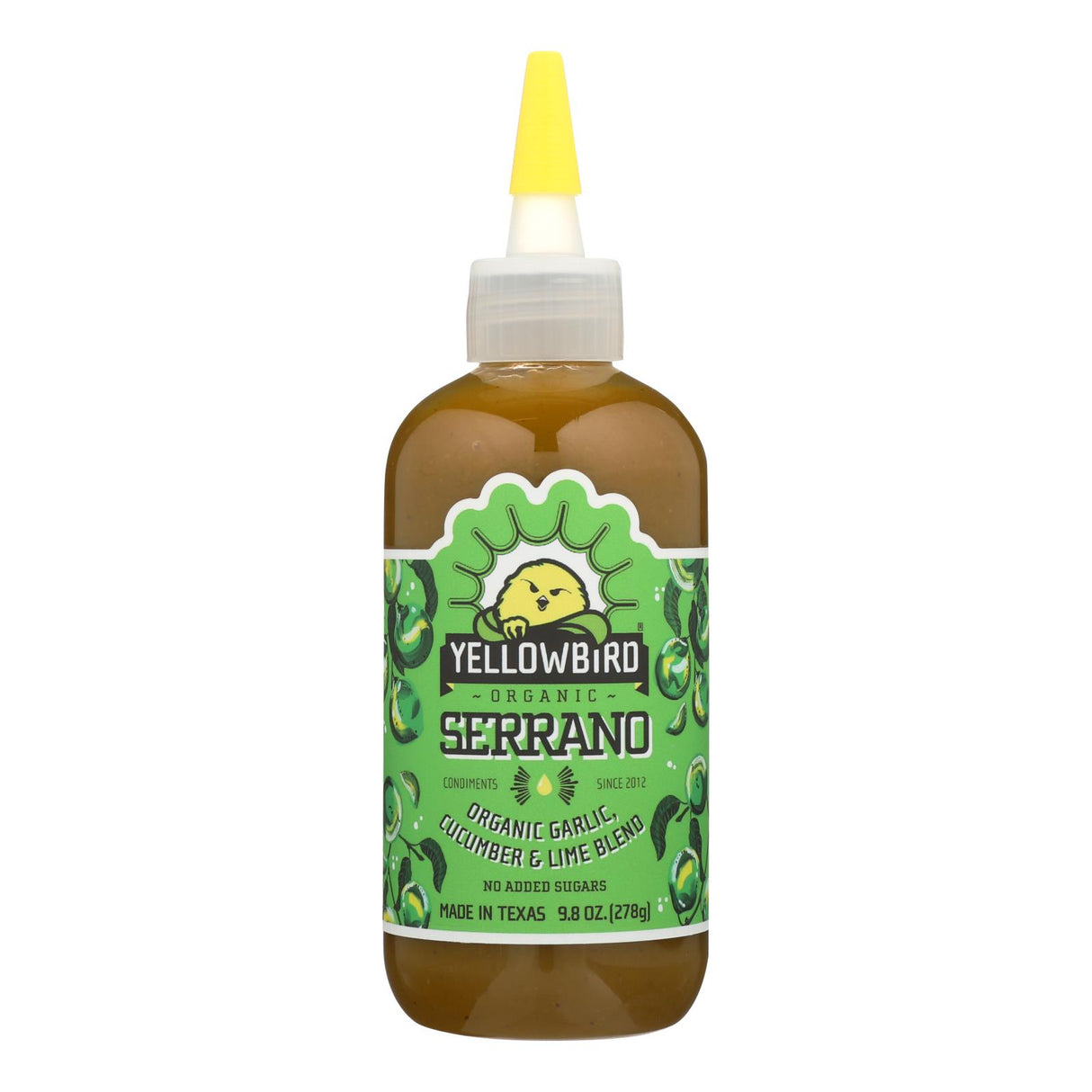 Yellowbird Serrano Hot Sauce - 6-Pack, 9.8 Ounces Each - Cozy Farm 