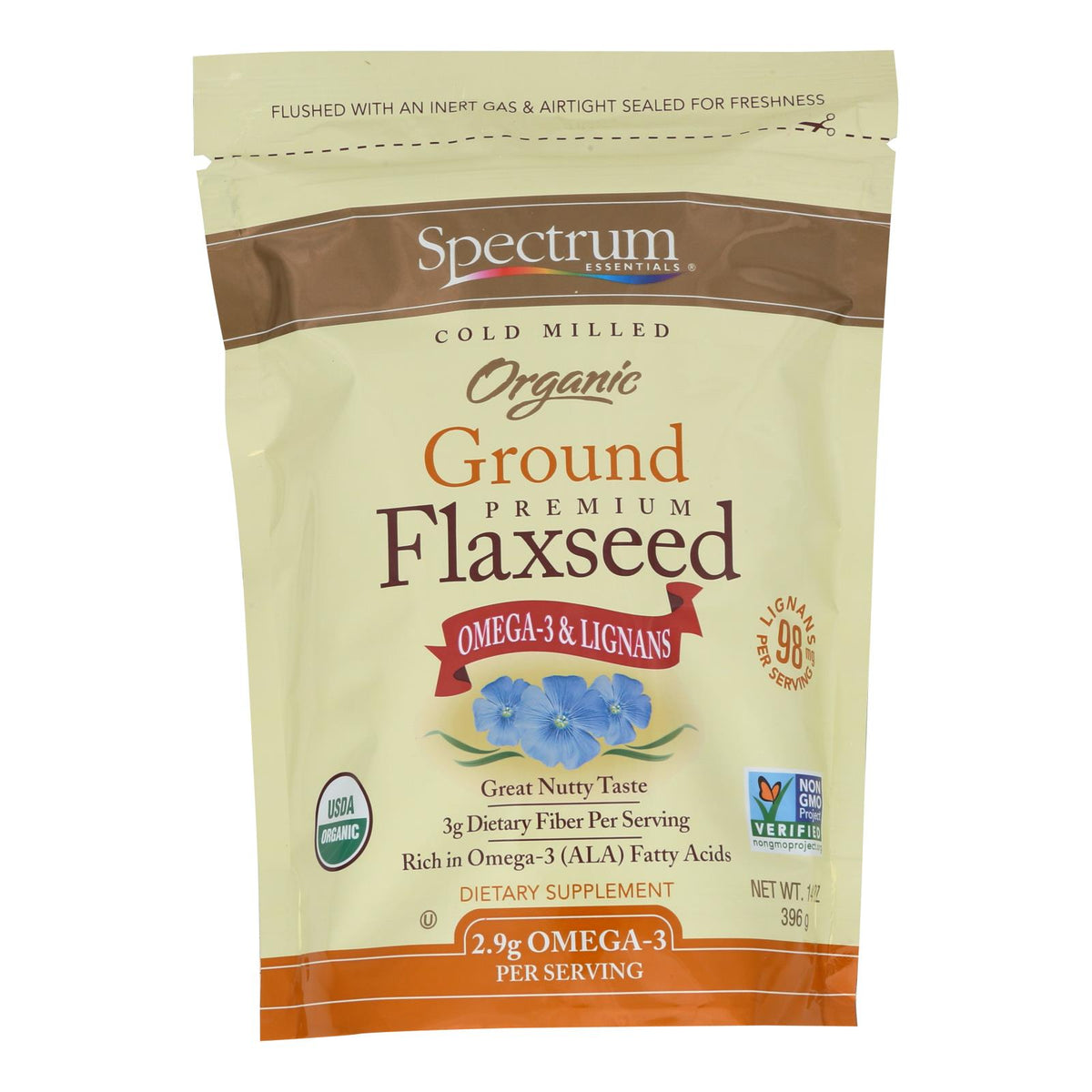 Spectrum Essentials: Organic Flaxseed, Omega-3, Chia Seeds & More