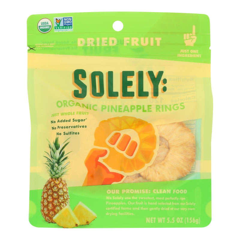 Organic Dried Pineapple Rings (6 - 5.5 Oz. Packs) - Cozy Farm 