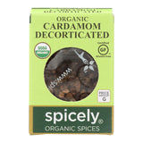 Spicely Organics Decorticated Organic Cardamom (Pack of 6 - 0.35 Oz.) - Cozy Farm 