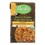 Pacific Natural Foods Organic Hearty Italian Vegetable Soup Made With Chicken Bone Broth (Pack of 12 - 17 Oz.) - Cozy Farm 