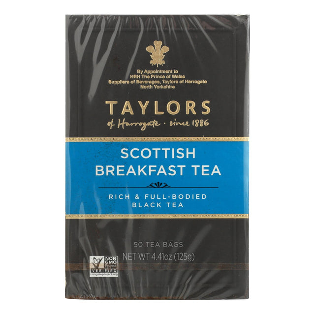 Taylors of Harrogate Scottish Breakfast Tea Bags (50 Bags - Pack of 6) - Cozy Farm 