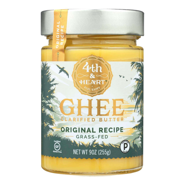 4th & Heart Original Ghee Butter, Rich & Flavorful, (Pack of 6 - 9 Oz.) - Cozy Farm 