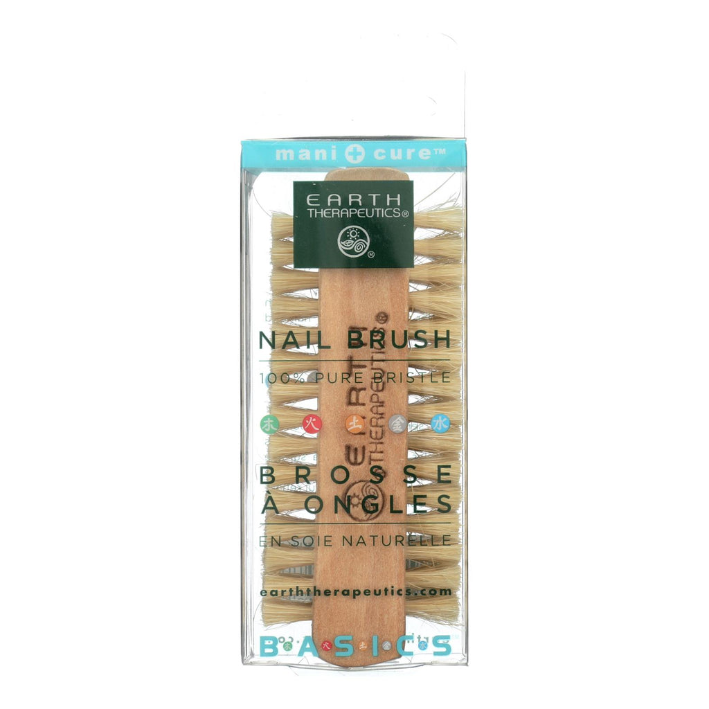 Earth Therapeutics Professional Nail Brush | 100% Pure Bristle | 1 Brush - Cozy Farm 
