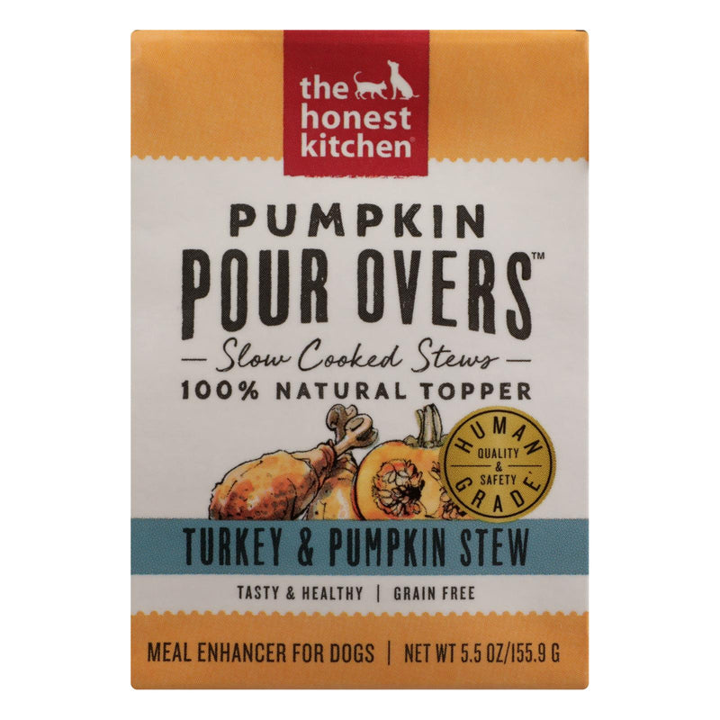 The Honest Kitchen Dog Food - Turkey Pumpkin - 5.5 Oz Case of 12 - Cozy Farm 