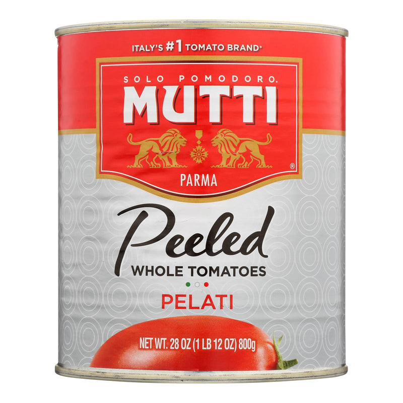 Mutti Peeled Tomatoes - Case of 12 - 28 oz - Cozy Farm 