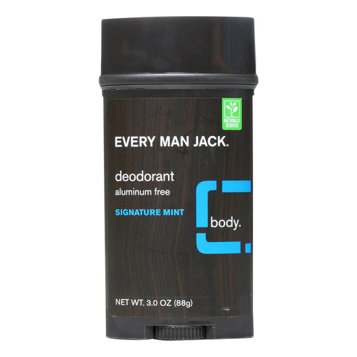 Every Man Jack Body Deodorant - Signature Mint - Aluminum Free - 3 Oz - Cozy Farm 