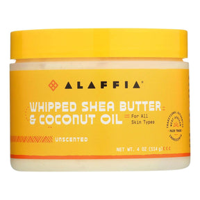 Alaffia Naturally Moisturizing Raw Shea Butter - Unscented (4 Oz.) - Cozy Farm 