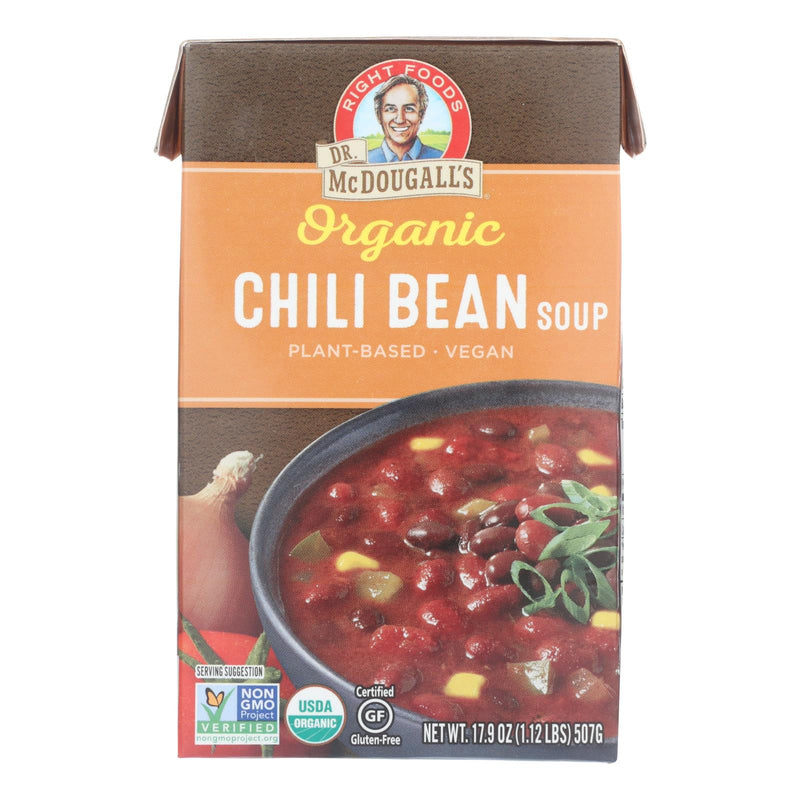 Dr. McDougall's Soup Chili Bean (Pack of 6) - 17.9 Oz - Cozy Farm 