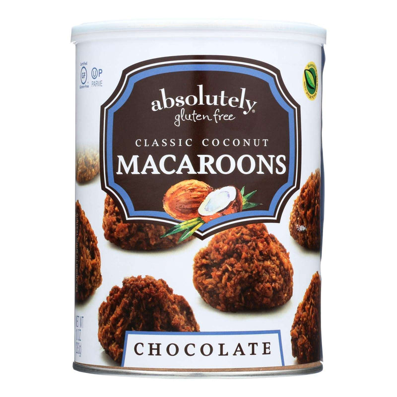 Absolutely Gluten Free Chocolate Macaroons (6 Pack - 10 Oz. Each) - Cozy Farm 