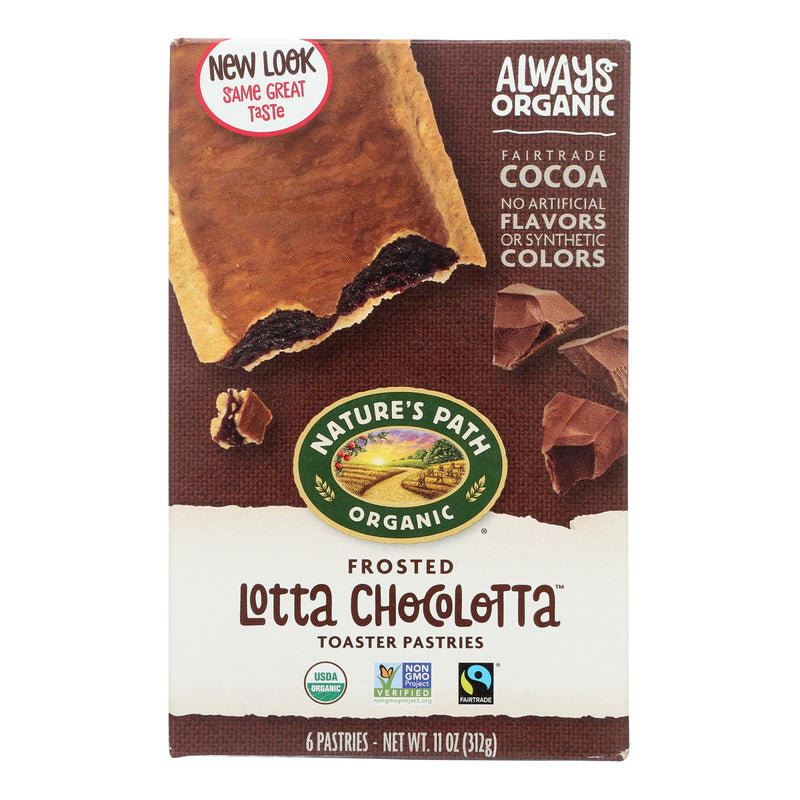Nature's Path Frosted Toaster Pastries - Indulgent Lotta Chocolatta (Pack of 12) - 11 Oz. - Cozy Farm 