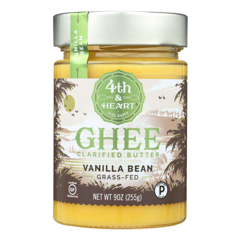 4th and Heart Ghee Butter with Madagascar Vanilla Bean (Pack of 6 - 9 Oz.) - Cozy Farm 