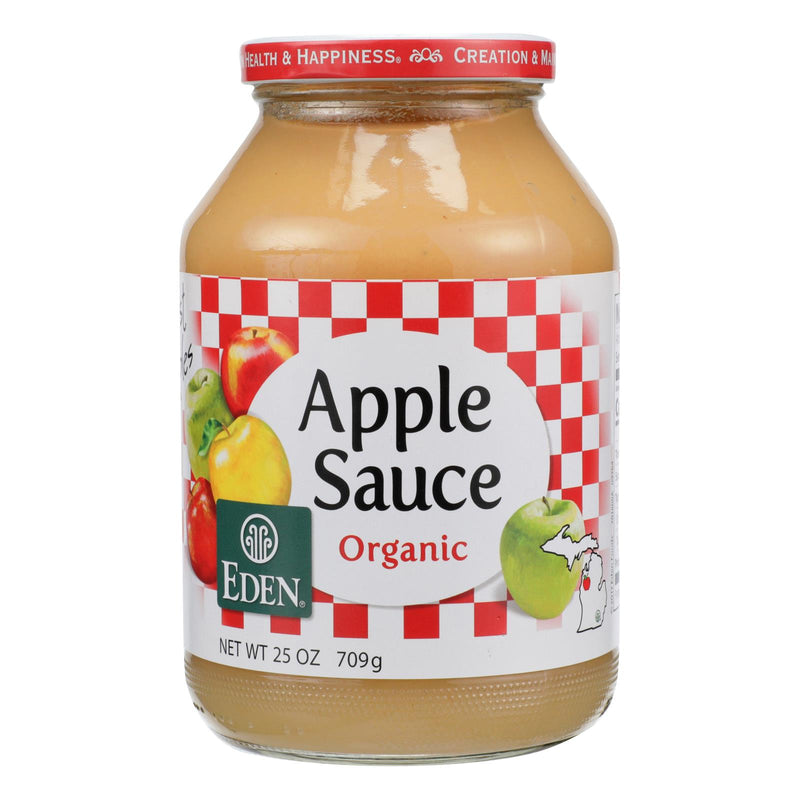 Eden Foods 100% Organic Applesauce - Case of 12 - 25 oz - Cozy Farm 
