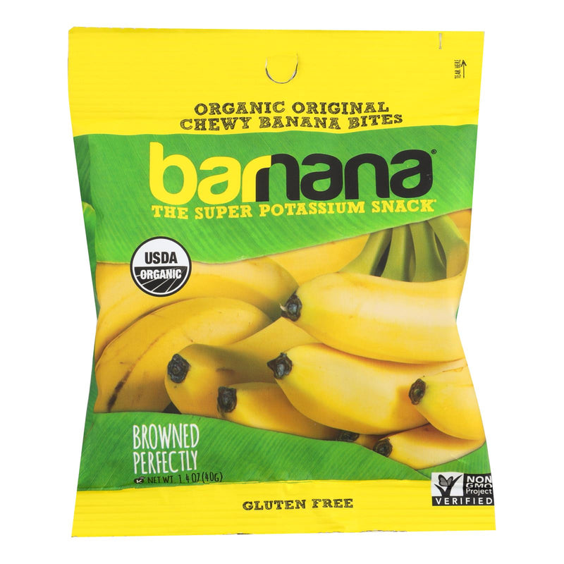 Barnana Organic Chewy Banana Bites - Original - 12 Pack - 1.4 Oz - Cozy Farm 