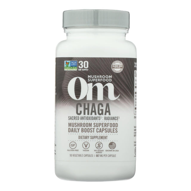 Mush Superfood Chaga Mushroom Capsules - 90 Count - Cozy Farm 