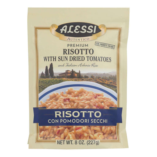Alessi Pomodoro Risotto: Sun-Dried Tomato Delight (Pack of 6 - 8 Oz.) - Cozy Farm 