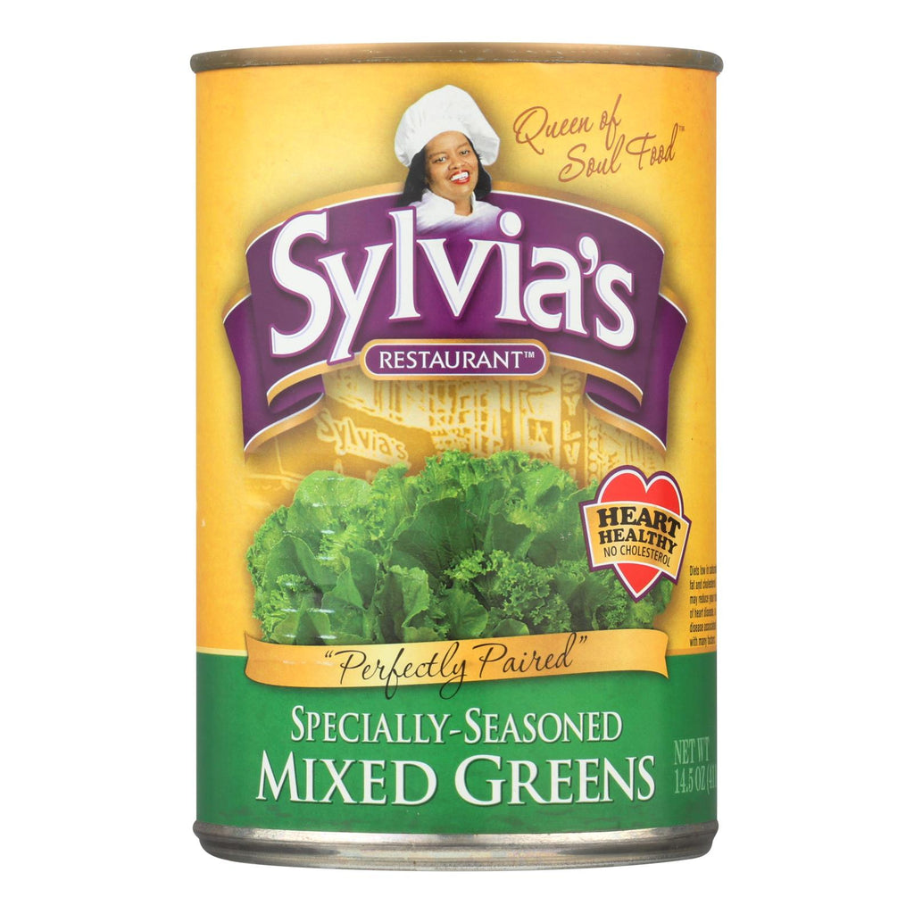 Sylvia's Mixed Greens (Pack of 12) - 14.5 Oz. - Cozy Farm 