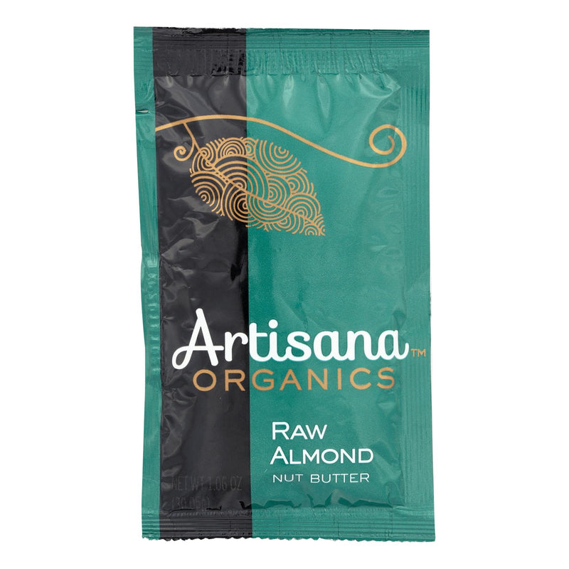 Artisana Organic Raw Almond Butter Squeeze Packs (Pack of 10) - 1.06 Oz Each - Cozy Farm 