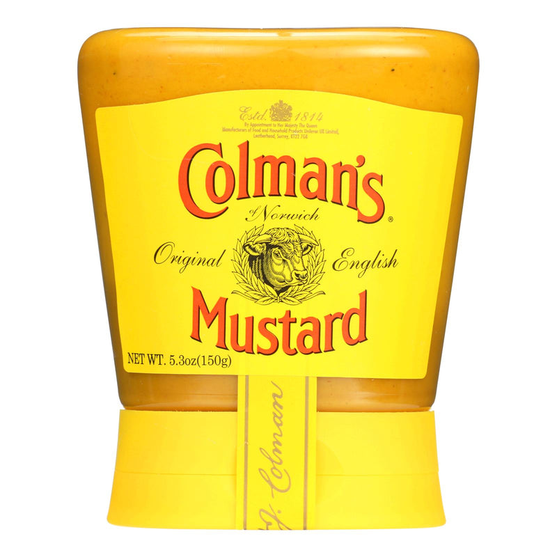 Colman's Iconic English Mustard, 5.3 oz Bottles (Pack of 6) - Cozy Farm 