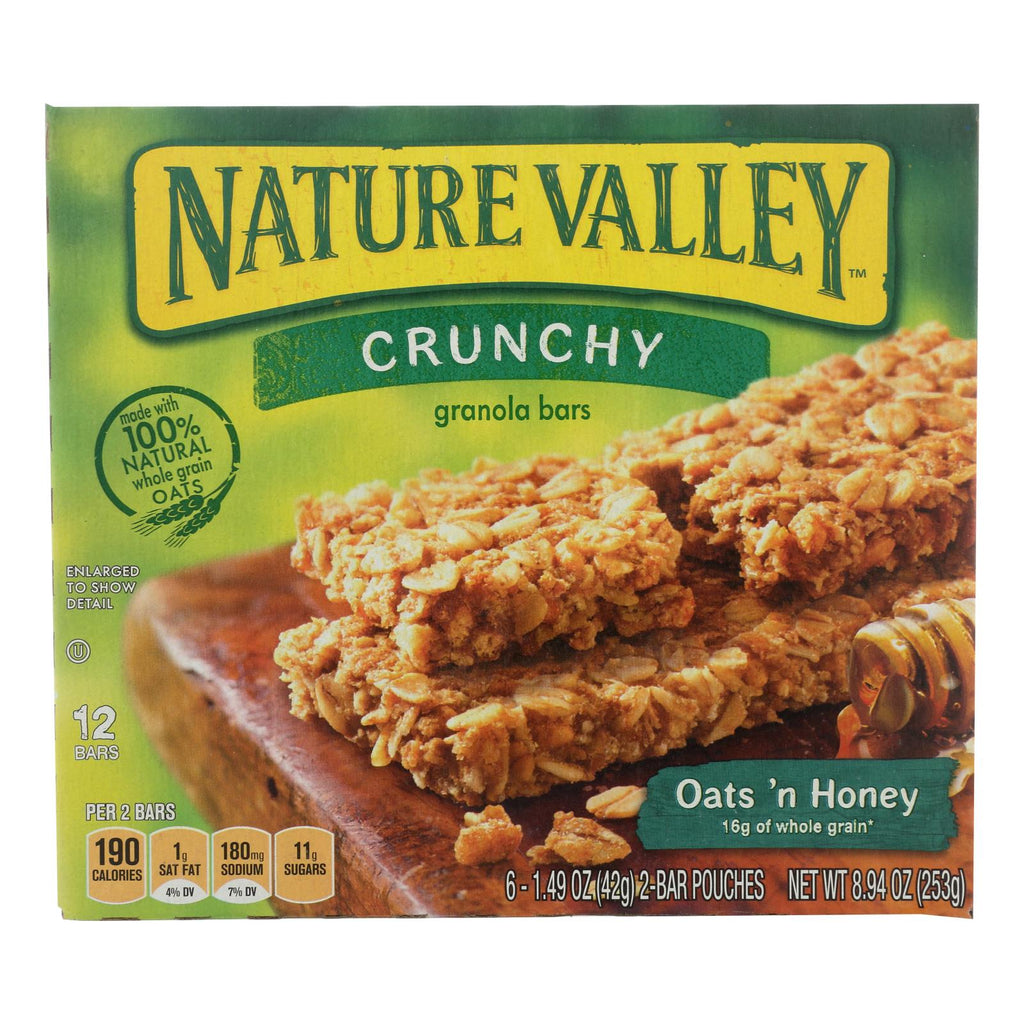 Nature Valley Gran Bar Crunch Oats'n Honey (Pack of 12, 8.94 Oz.) - Cozy Farm 