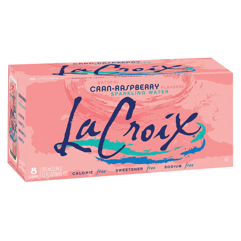 Lacroix Sparkling Water - Cran-Raspberry - 12 Fl Oz. - Case of 3 - Cozy Farm 