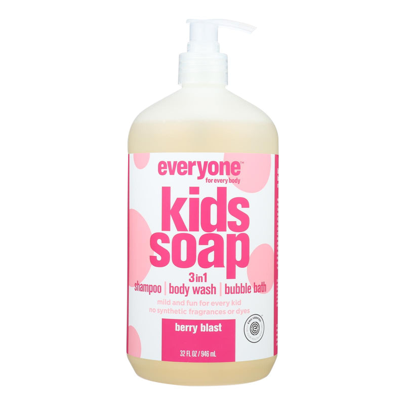 Everyone 3-in-1 Kids Soap: Berry Blast - 32 fl oz - Cozy Farm 