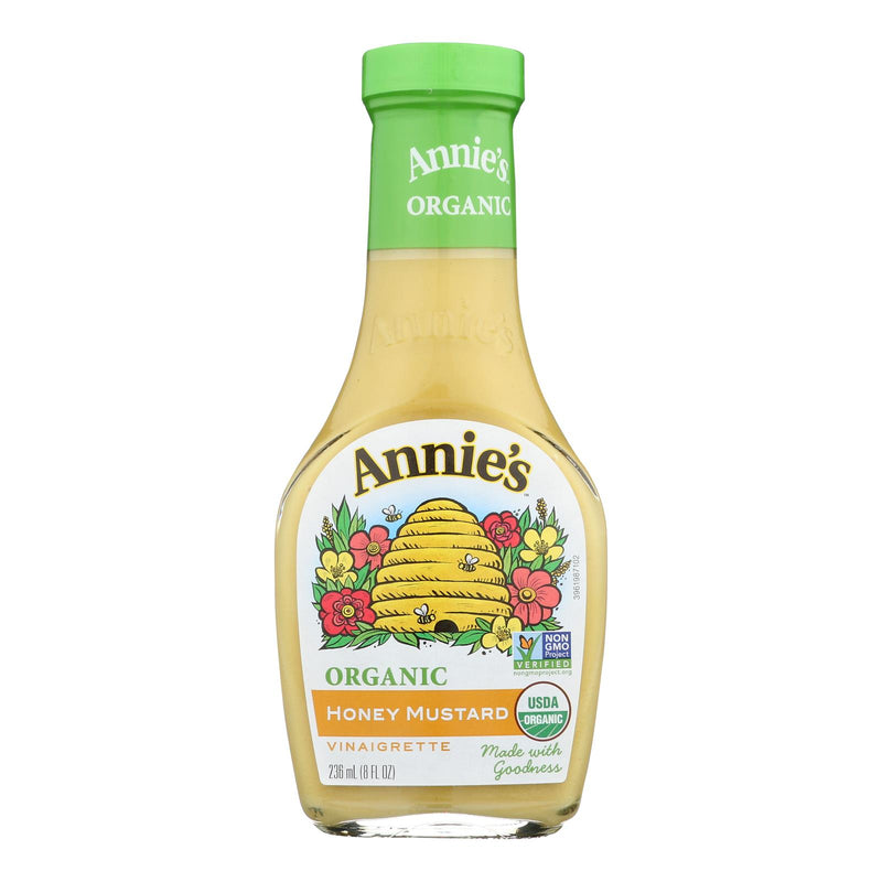 Annie's Naturals Honey Mustard Dressing, 8 Fl Oz Pack of 6 - Cozy Farm 