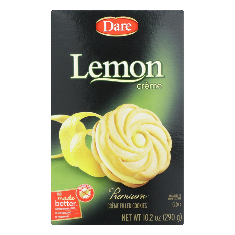 Dare Lemon Creme Cookies (Pack of 12 - 10.2 Oz.) - Cozy Farm 