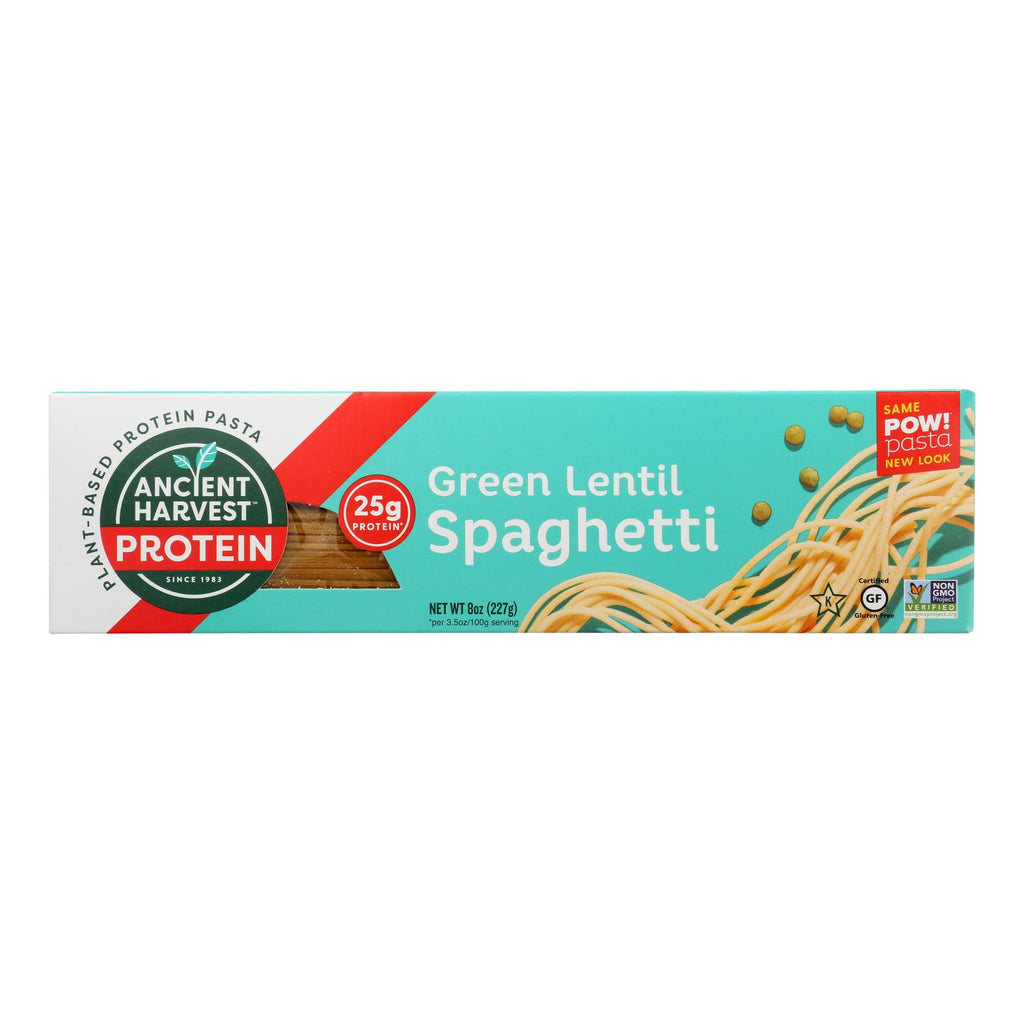 Ancient Harvest Green Lentil & Quinoa Supergrain Pasta Spaghetti (Pack of 6 - 8 Oz.) - Cozy Farm 