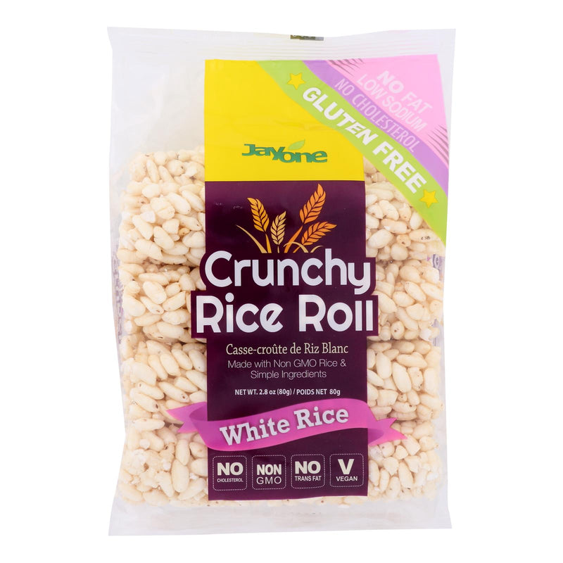 J1 Rice Roll - Crunchy White (Pack of 12) - 2.8 Oz. - Cozy Farm 