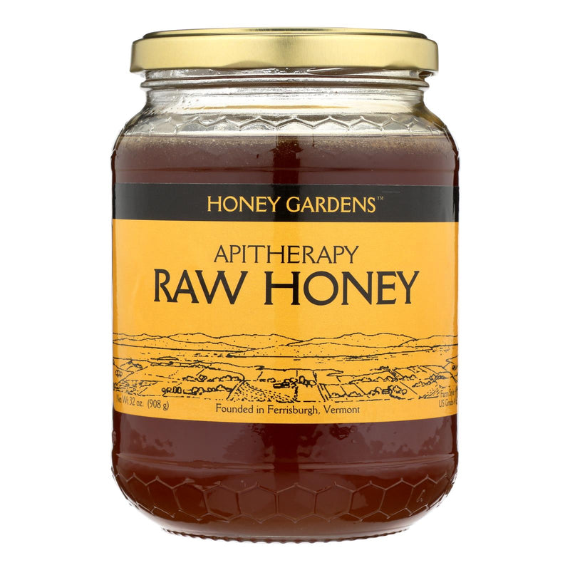 Honey Gardens Apiaries Pure Raw Unfiltered Honey - 2 Lbs. - Cozy Farm 