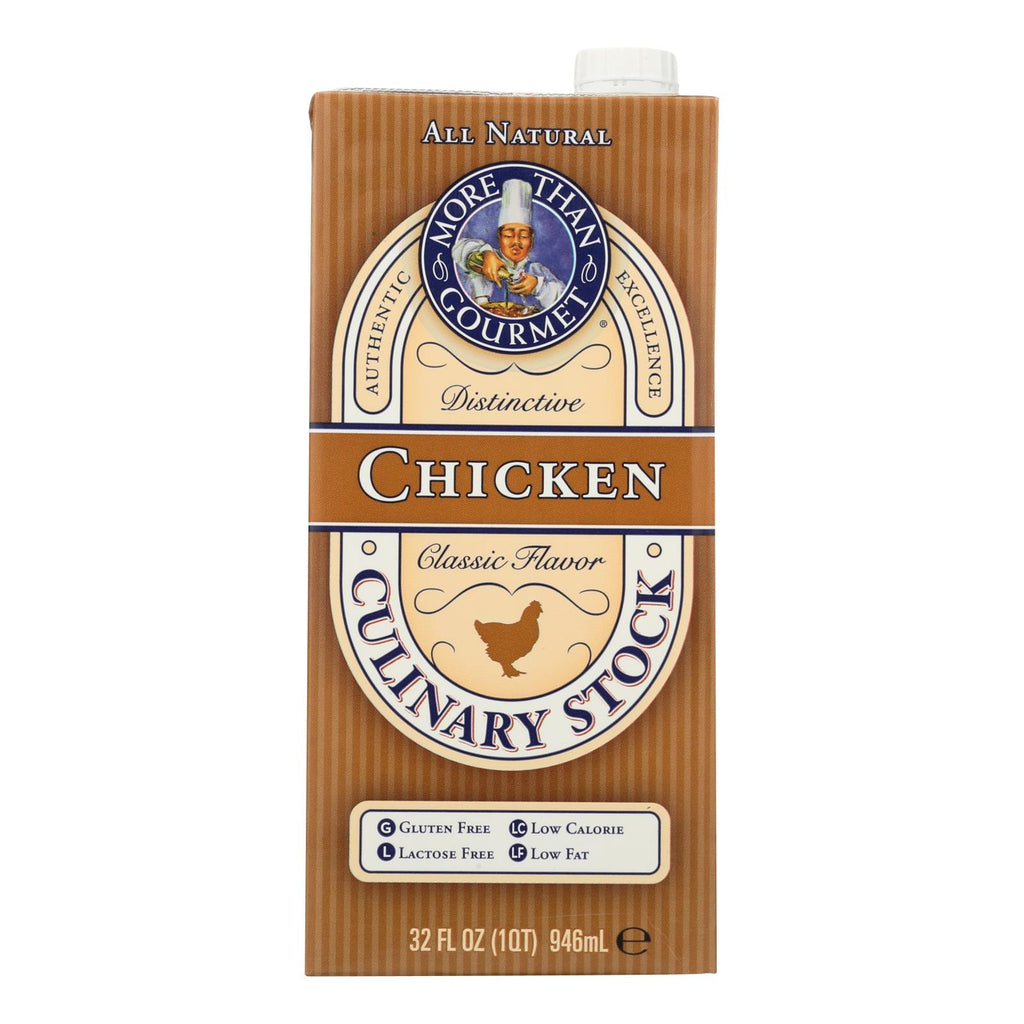 More Than Gourmet Chicken Stock (Pack of 12 - 32 Oz.) - Cozy Farm 