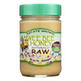 Jars  Wee Bee Honey Naturally Raw (Pack of 12) 16 Oz. Jars - Cozy Farm 