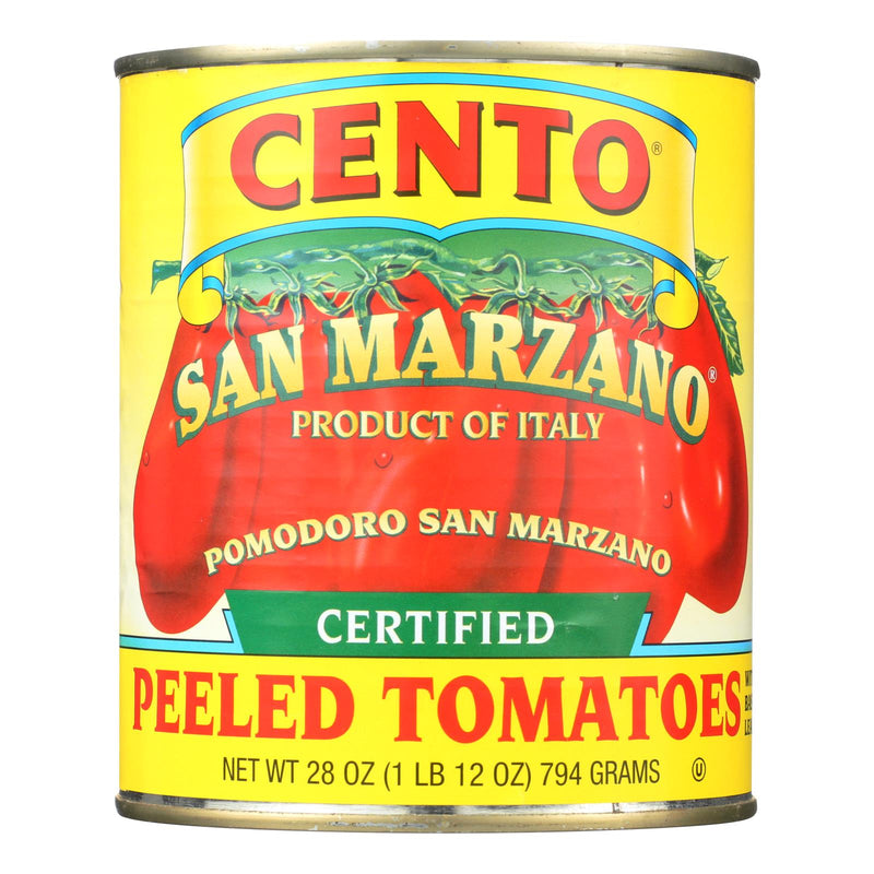 Cento Peeled Tomatoes, 28 Oz. - Case of 12 - Cozy Farm 