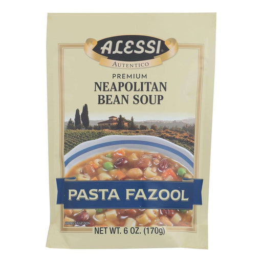 Alessi Neapolitan Bean Soup Pasta Fazool - 6 Oz. - Case of 6 - Cozy Farm 