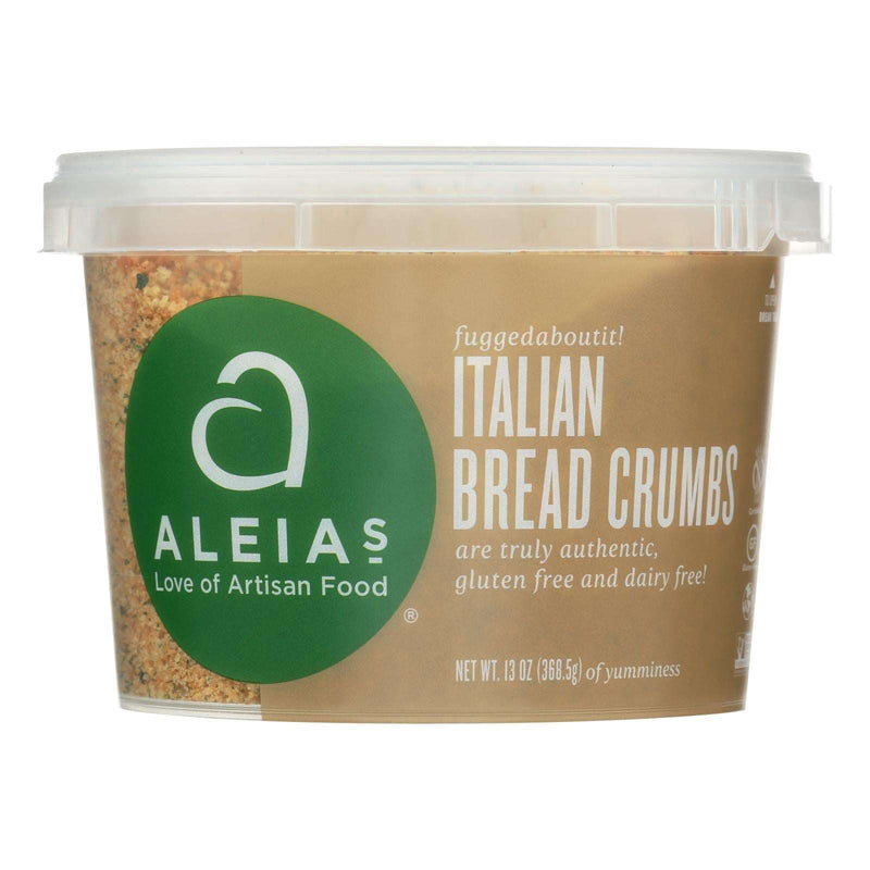 Aleia's Gluten-Free Italian Breadcrumbs, 13 Oz., Pack of 12 - Cozy Farm 