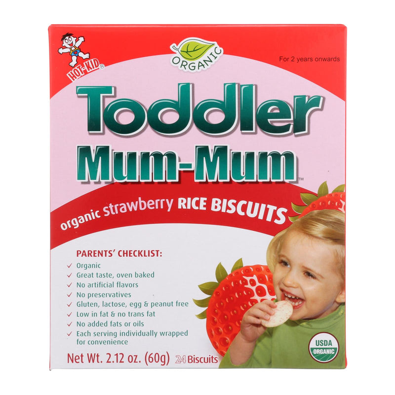 Hot Kid Toddler Mum Strawberry (Pack of 6) 2.12 Oz. - Cozy Farm 