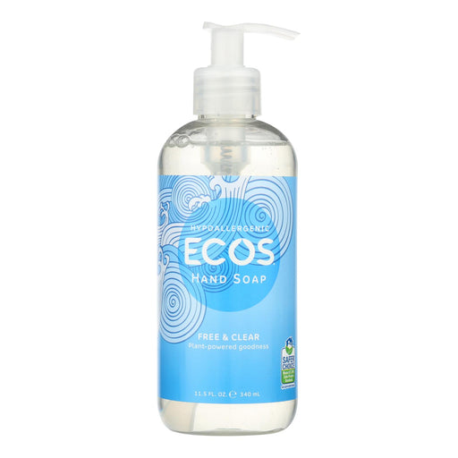 Ecos Hand Soap Free and Clear (Pack of 6 - 11.5 Fl Oz). - Cozy Farm 