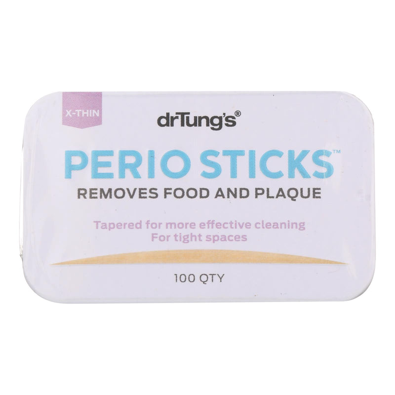 Dr. Tung's Perio Sticks (Pack of 6 - 100 Pack) Extra Thin - Cozy Farm 
