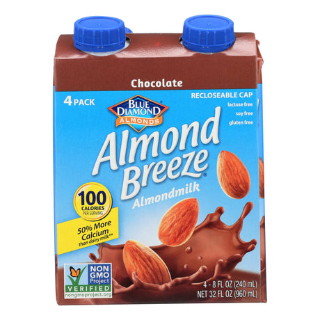 Almond Breeze Chocolate Almond Milk - 6-Pack (4/8 Oz.) - Cozy Farm 