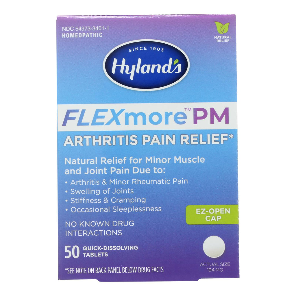 Hylands Homeopathic Arthritis Pain Relief PM (Pack of 50) - Cozy Farm 