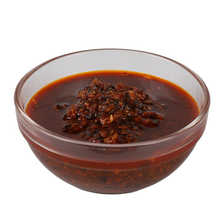 Mr. Bing Spicy Chili Crisp, Authentic Sichuan Seasoning – 7 oz (Pack of 6)