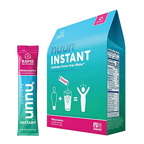 Nuun Sport: Electrolyte Drink Mix - Watermelon - 16 Pack - 6.2 oz/pack - Cozy Farm 